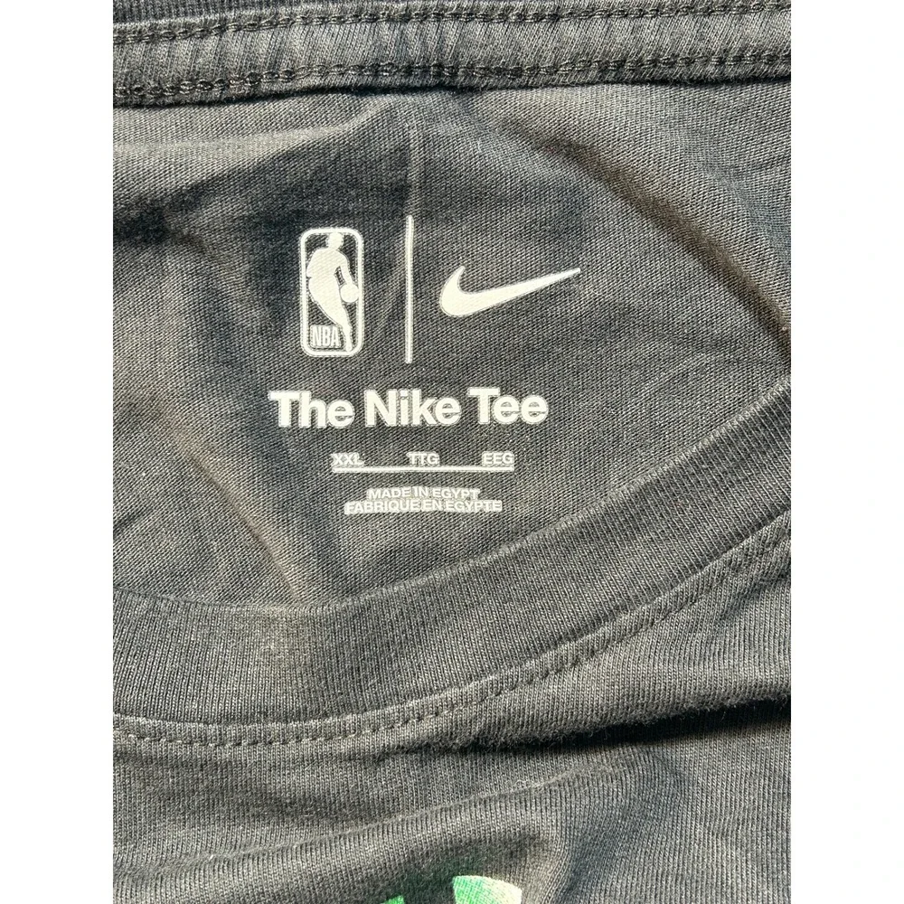 Nike Boston Celtics Long Sleeve Shirt Mens Sz XXL Black